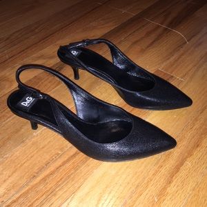Women’s D & G sling back short heel shoes.